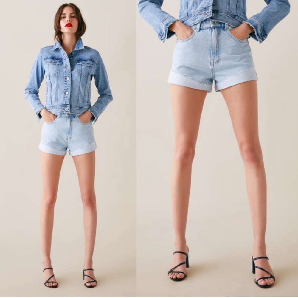 *Like New* High Rise Zara Denim Shorts